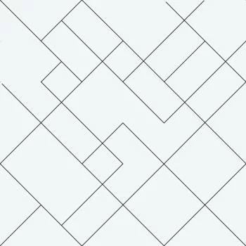 Tapeta Czarno-Biały Wzór Geometryczny - obrazek 2