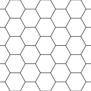 Tapeta Wzór Geometryczny - Sześciokąt - obrazek 2
