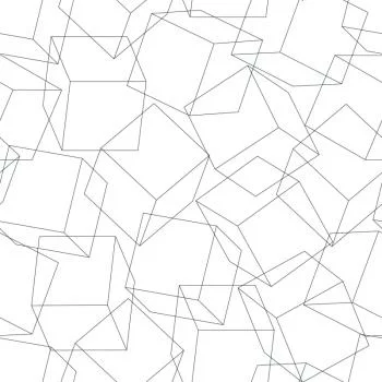 Tapeta Geometryczna - Minimalizm Efekt 3D - obrazek 2