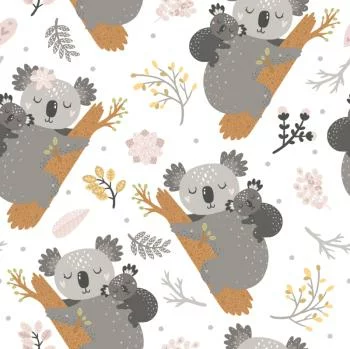 Tapeta Śpiące Misie Koala - obrazek 2