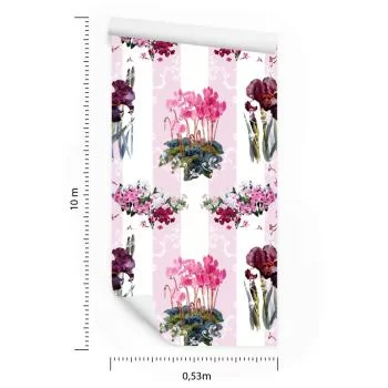 Tapeta Do Salonu Rośliny Kwiaty Przyroda Storczyki - obrazek 3