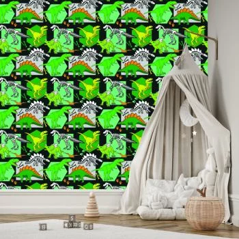 Tapeta Ścienna Dla Chłopaków Dinozaury, Zwierzęta