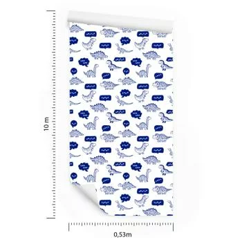 Tapeta W Dinozaury, Do Pokoju Dziecka - obrazek 3