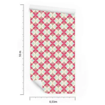 Tapeta Abstrakcja W Stylu Retro - obrazek 3