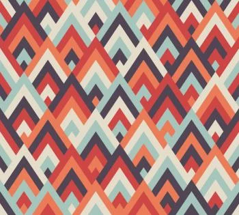 Tapeta Kolorowe Wzory Geometryczne - obrazek 2