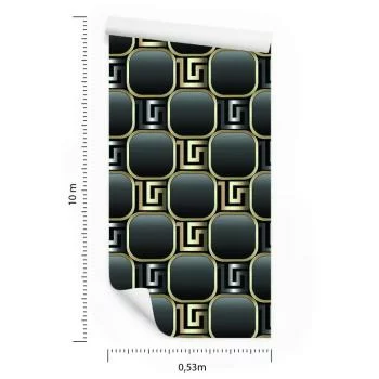 Tapeta Optyczna, Nowoczesna, Efekt 3D, Do Salonu - obrazek 3