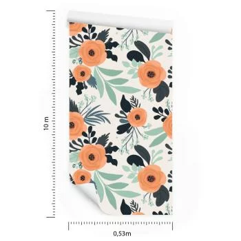 Tapeta Maki W Stylu Retro - obrazek 3