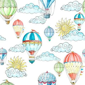 Tapeta Balony I Słońce - obrazek 2