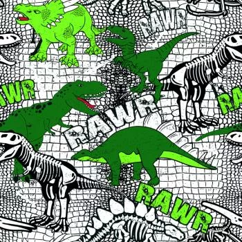 Tapeta Dinozaury Zwierzęta Do Pokoju Młodzieżowego - obrazek 2