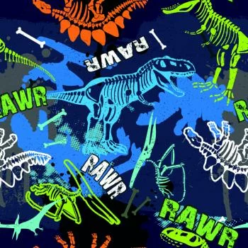 Tapeta Dinozaury Zwierzęta Pokój Dziecięcy - obrazek 2