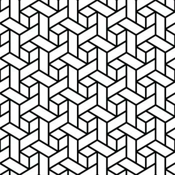 Tapeta Wzór Geometryczny - Optyczna - obrazek 2