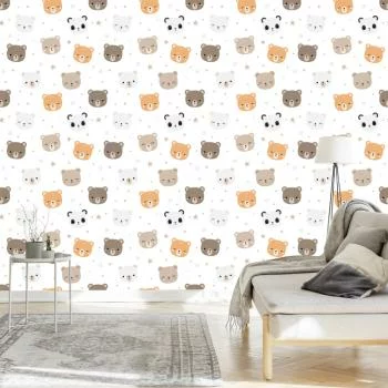 Tapeta Niedźwiadki Misie Panda