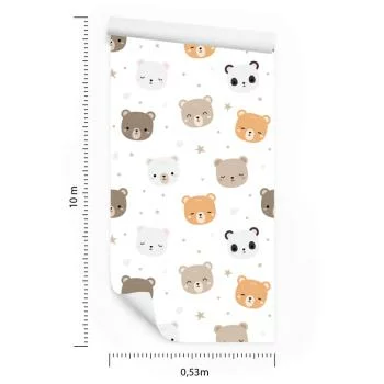 Tapeta Niedźwiadki Misie Panda - obrazek 3