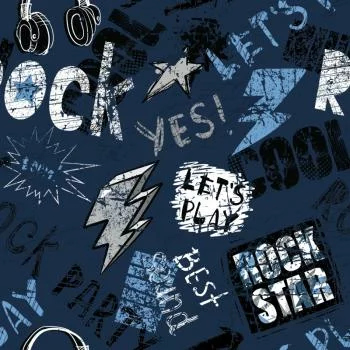 Tapeta Rockowe Graffiti - obrazek 2