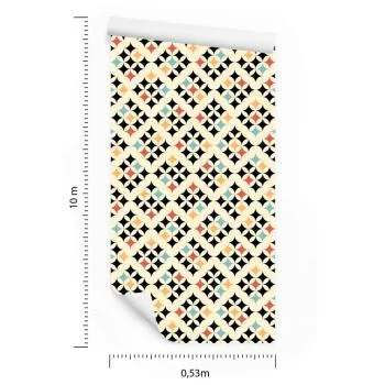 Tapeta Wzory Retro - obrazek 3