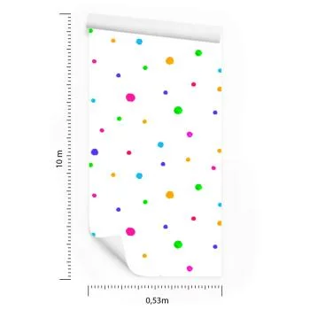 Tapeta Minimalistyczne Groszki - obrazek 3