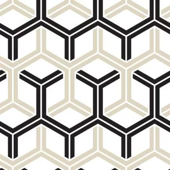Tapeta Geometryczna - Sześciokąty - obrazek 2
