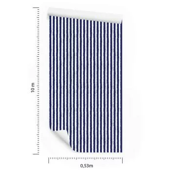 Tapeta Elegancka W Pionowe Paski, Do Salonu, Biura - obrazek 3