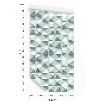Tapeta 3D, Nowoczesna, Geometryczna, Do Sypialni - obrazek 3
