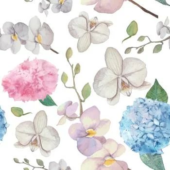 Tapeta Do Salonu Natura Kwiaty Orchidea Storczyk - obrazek 2