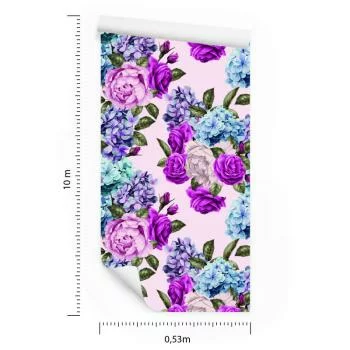 Tapeta Róże Z Liśćmi - obrazek 3