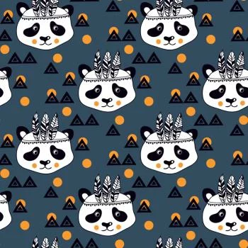 Tapeta Pandy Indianie - obrazek 2