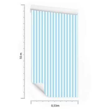 Tapeta Klasyczna W Paski 3D, Do Salonu, Sypialni - obrazek 3