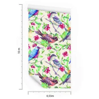 Tapeta – Piękne Kolorowe Ptaki - obrazek 3