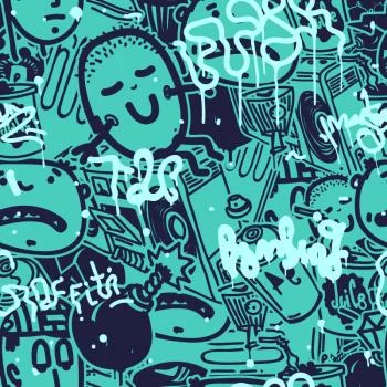 Tapeta Rysunki Graffiti - obrazek 2
