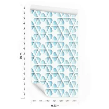 Tapeta Optyczna, Geometryczna 3D, Do Sypialni - obrazek 3