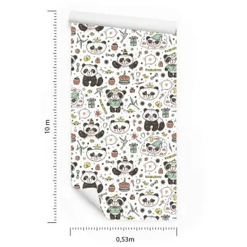 Tapeta Pandy Wśród Zabawek - obrazek 3