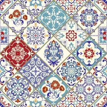 Tapeta Ornamentowa Mozaika - obrazek 2