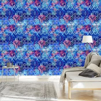 Tapeta Etniczne Motywy Geometryczne