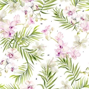 Tapeta Do Salonu Storczyki Orchidea Kwiaty Natura - obrazek 2