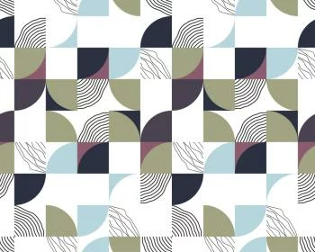 Tapeta Kolorowa Geometryczna Abstrakcja - obrazek 2