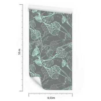 Tapeta Liście Winogron - obrazek 3