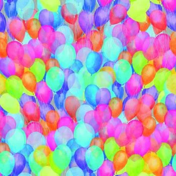 Tapeta Wielobarwne Balony - obrazek 2