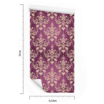 Tapeta Piękne Ornamenty Damasceńskie - obrazek 3