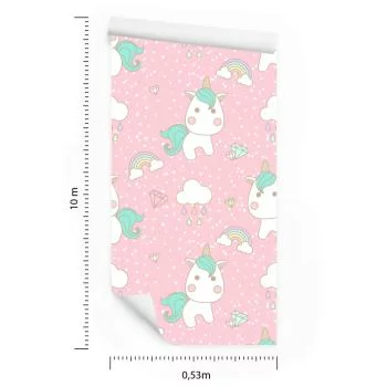 Tapeta Dla Dzieci – Jednorożec - obrazek 3