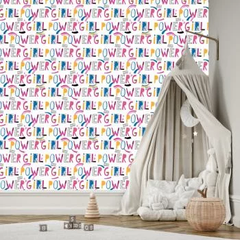 Tapeta Kolorowe Dziewczęce Napisy