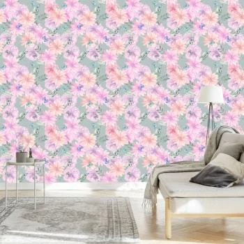 Tapeta Kwiaty W Stylu Boho