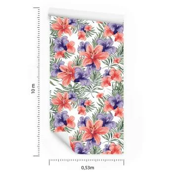 Tapeta Kolorowe Wiosenne Kwiaty - obrazek 3