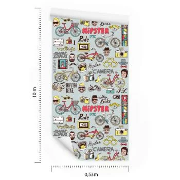 Tapeta Hipsterski Kolaż - obrazek 3