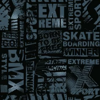 Tapeta Skaterska Typografia - obrazek 2
