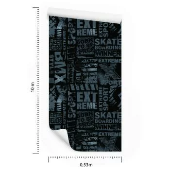 Tapeta Skaterska Typografia - obrazek 3