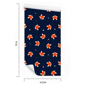 Tapeta Malowane Liski - obrazek 3