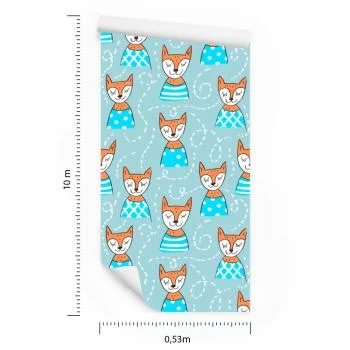 Tapeta Liski W Sweterkach - obrazek 3