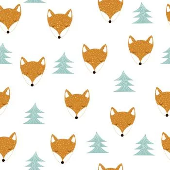 Tapeta Śpiące Lisy Wśród Drzew - obrazek 2