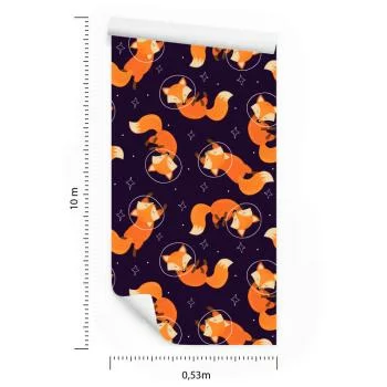 Tapeta Lisy Astronauci - obrazek 3