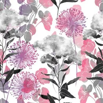 Tapeta Dmuchawce Z Ziołami Polnymi - obrazek 2